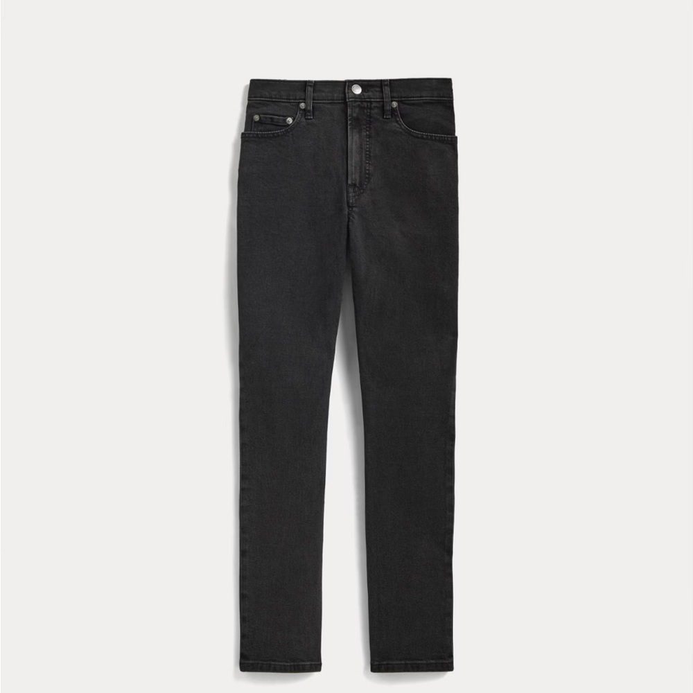 Everlane Black Straight Leg Jeans Classic Style